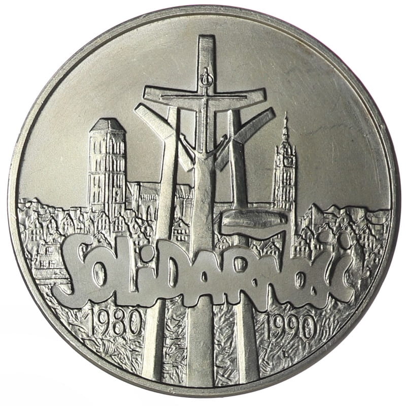 100 000 złotych - Solidarność - 1990 rok - Typ A
