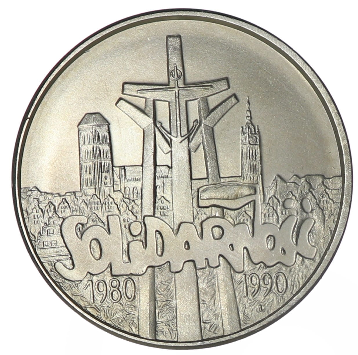 100 000 złotych - Solidarność - 1990 rok - Typ C