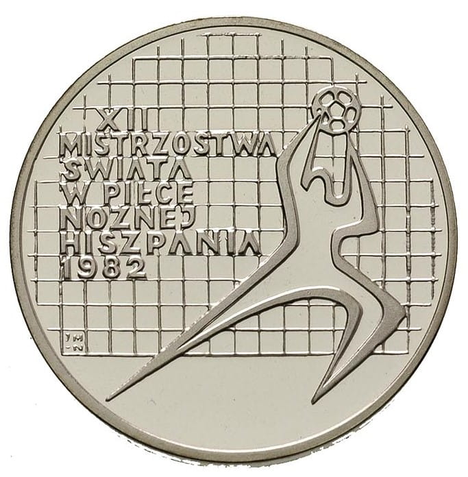 200 złotych - XII Mistrzostwa Świata W Piłce Nożnej Hiszpania 1982 - 1982 rok