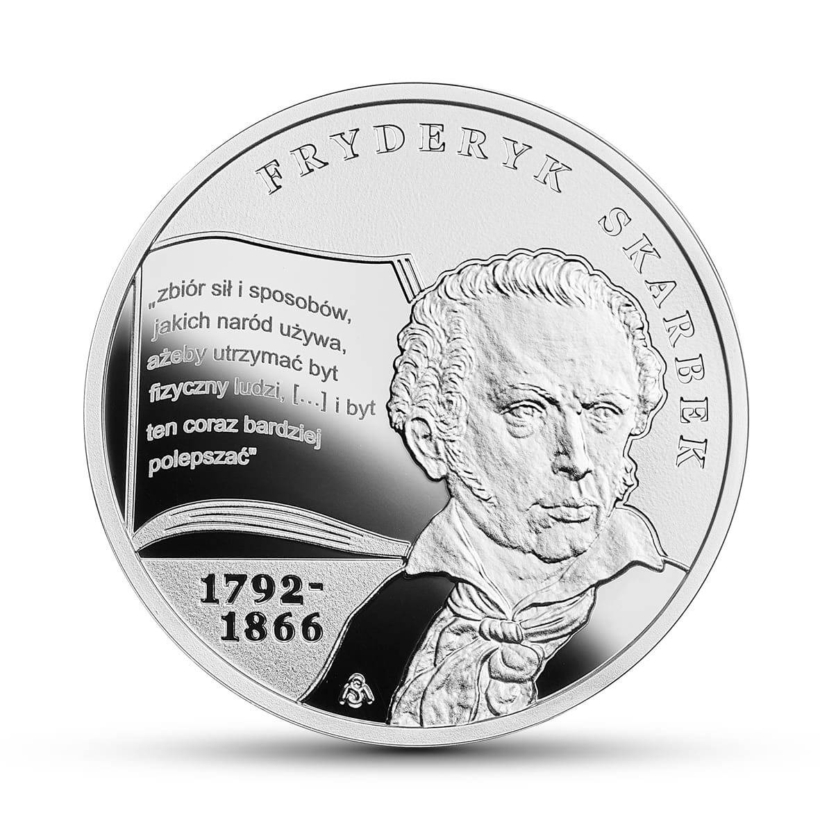 Moneta 10 zł Fryderyk Skarbek
