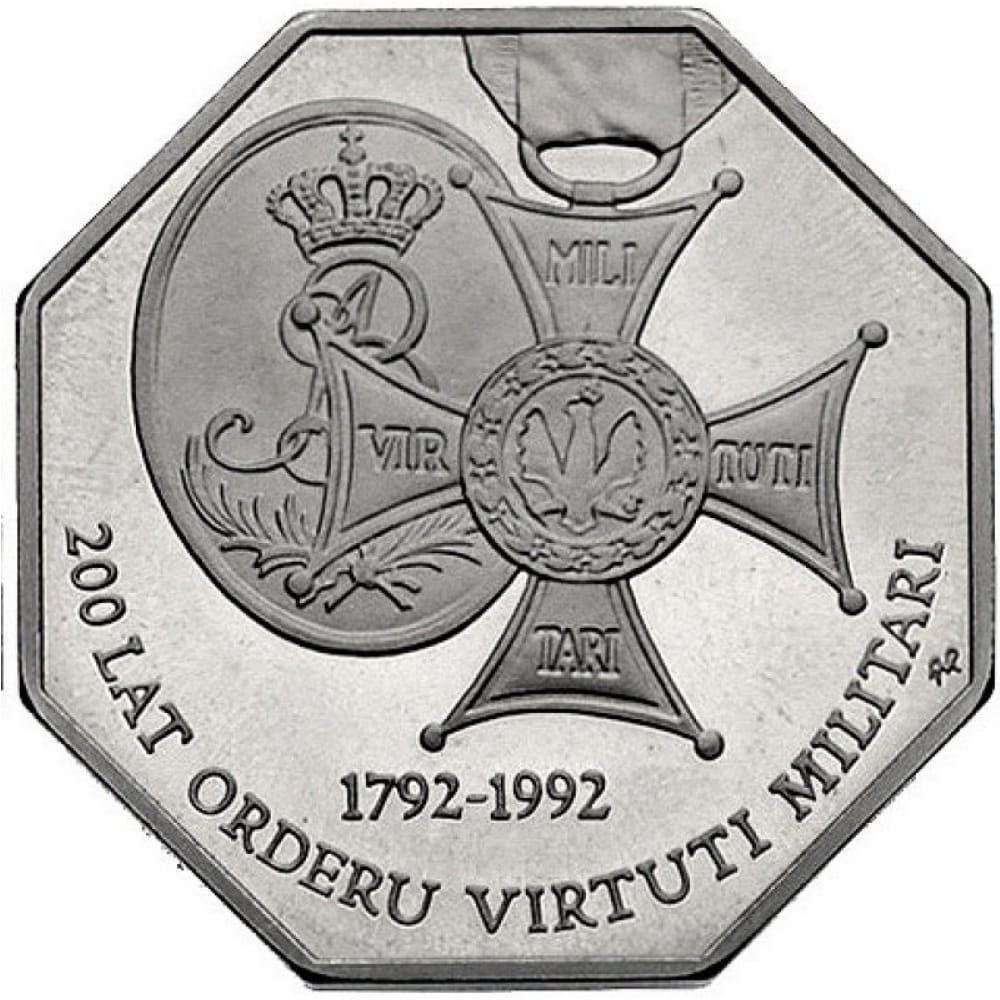 50 000 złotych - 200 Lat Orderu Virtuti Militari - 1992 rok