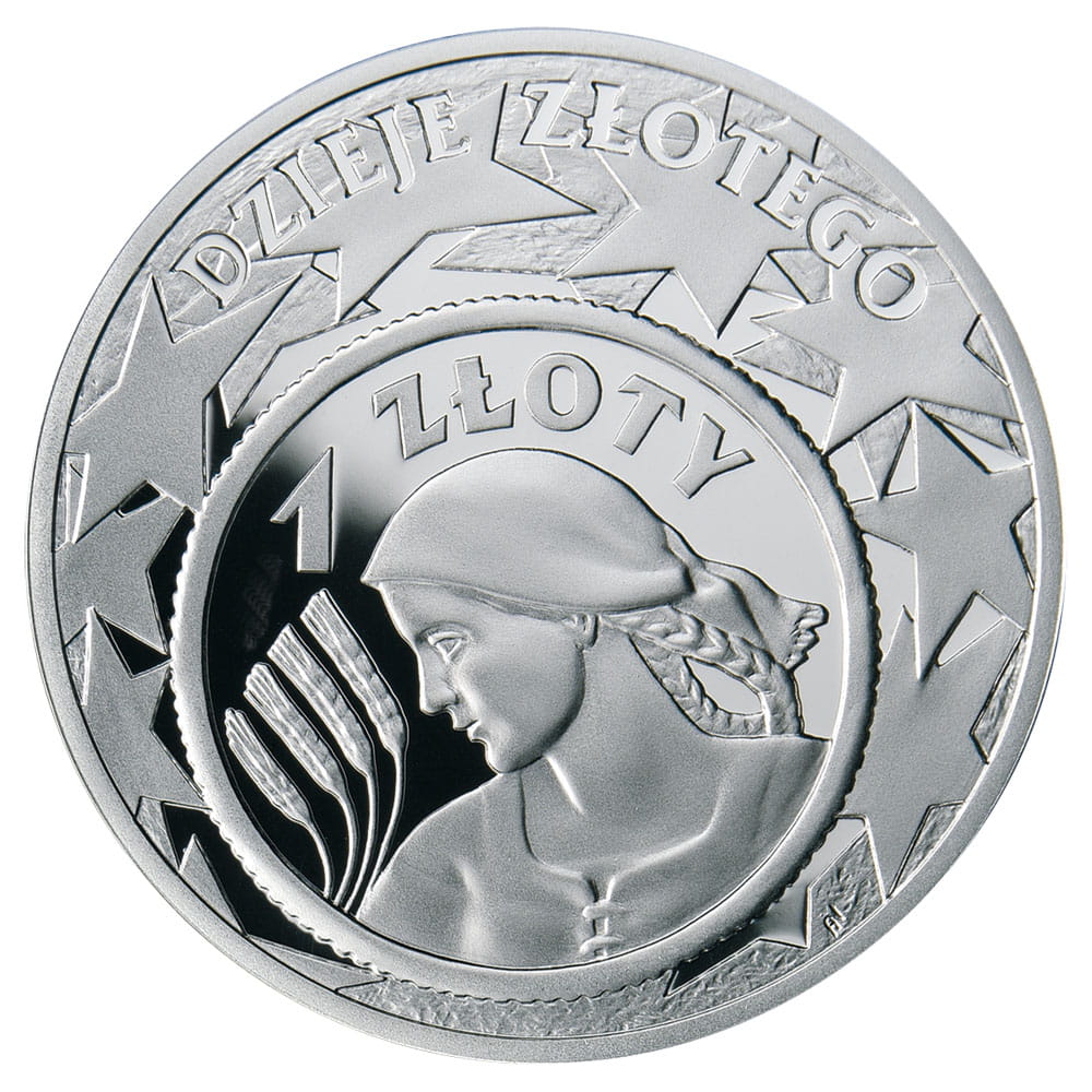 Moneta 10 zł Dzieje złotego