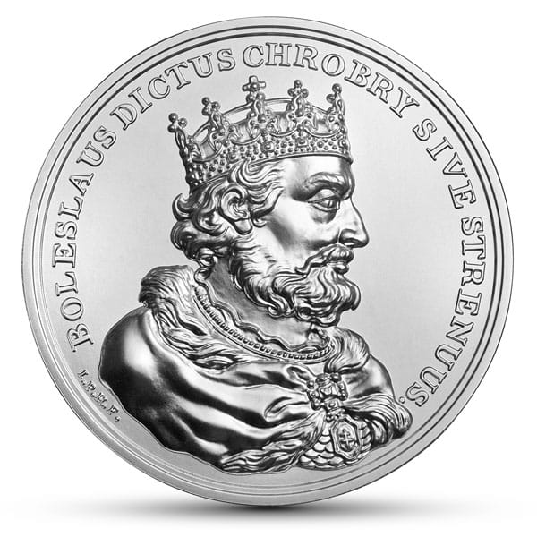 Moneta 50 zł SSA Bolesław Chrobry