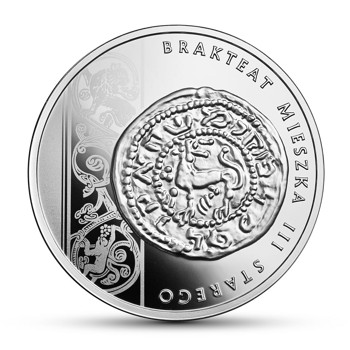 Moneta 10 zł Brakteat Mieszka III