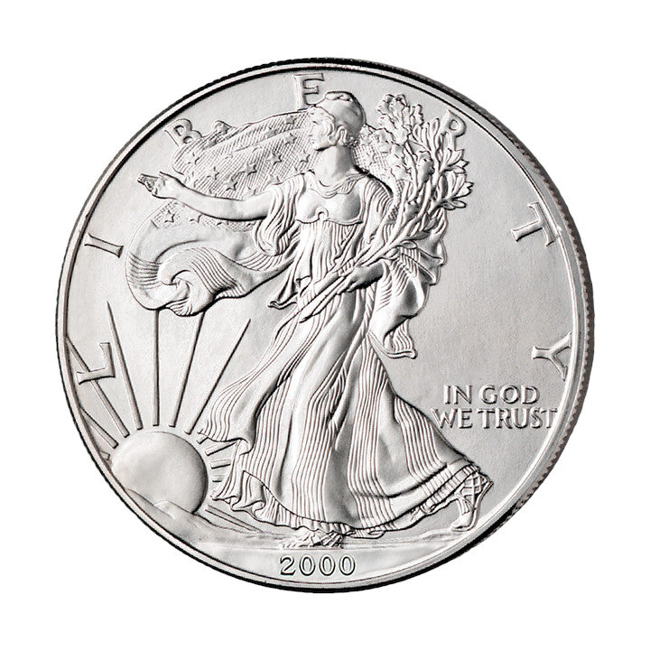 Amerykański Orzeł - 2000 - 1 uncja srebra