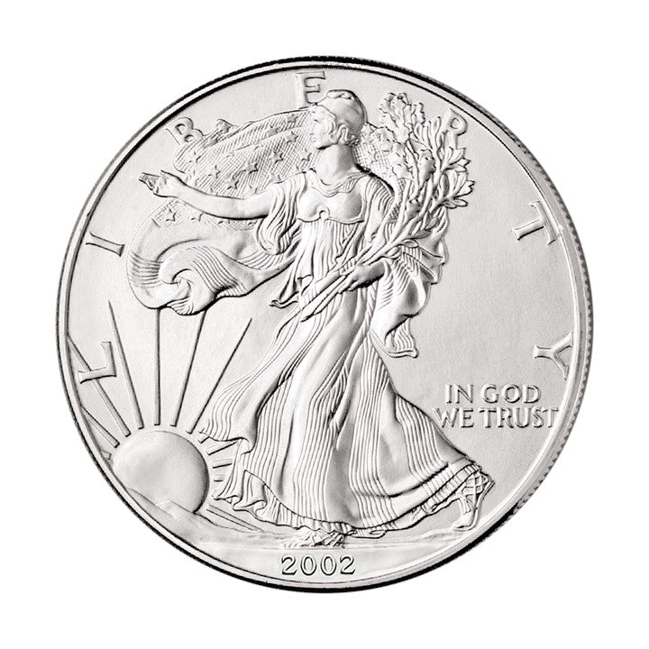 Amerykański Orzeł - 2002 - 1 uncja srebra
