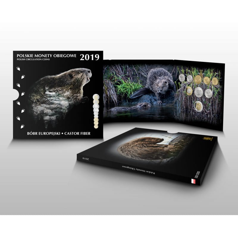 Blister - Polskie Monety Obiegowe - 2019 rok