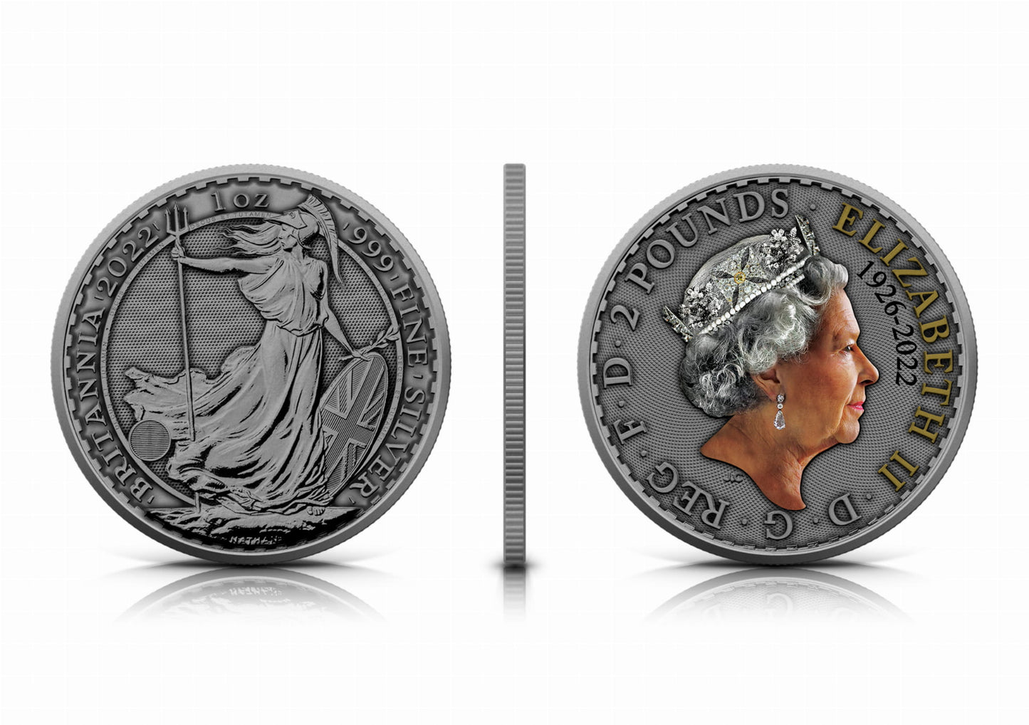 Britannia - Pożegnanie Królowej - 2022 - Uncja Srebra