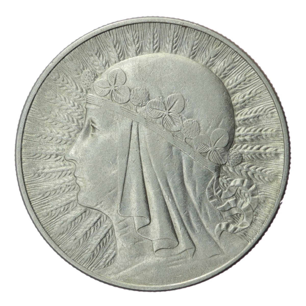 10 zł - Głowa Kobiety - 1933