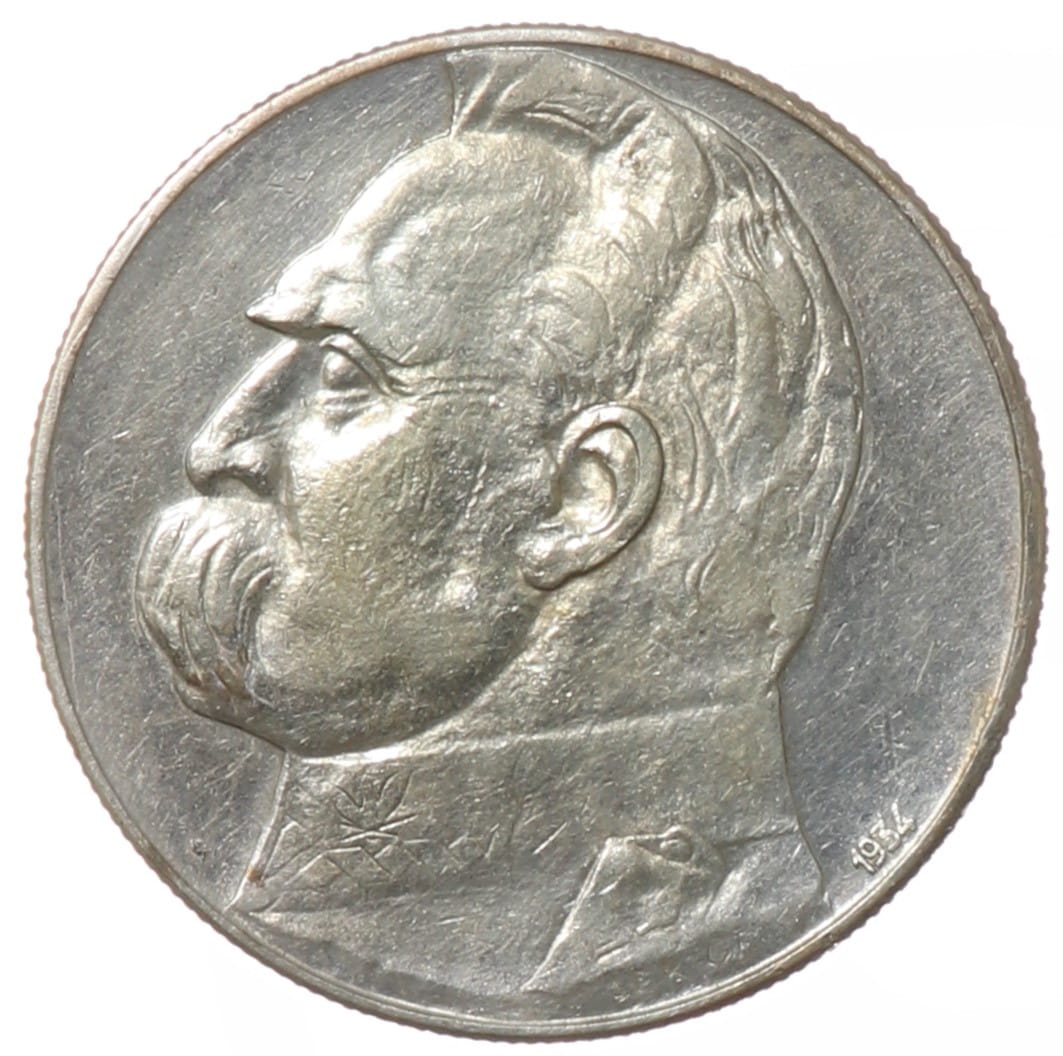 10 zł - Józef Piłsudski - Strzelecki - 1934 (nr 1091)