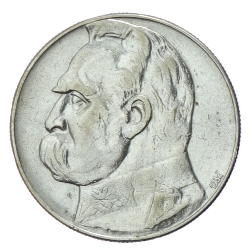 10 zł - Józef Piłsudski - Strzelecki - 1934