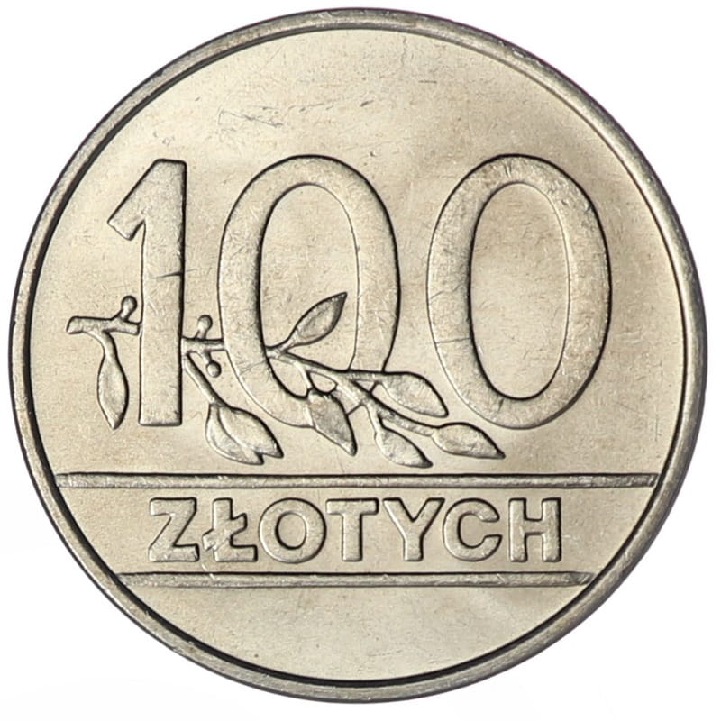 100 złotych - 1990 rok
