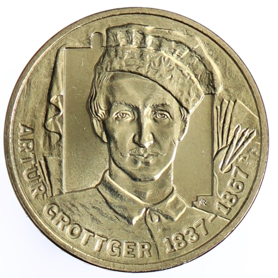 Moneta 2 zł Artur Grottger - 2010 rok