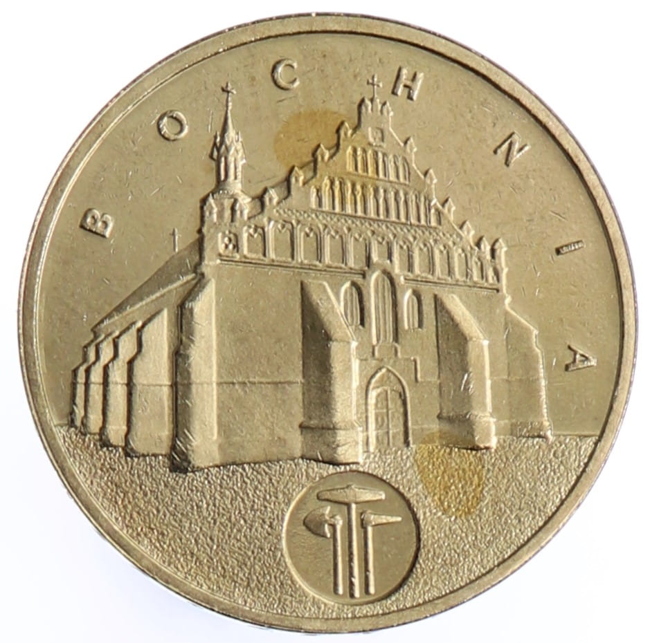 Moneta 2 zł Bochnia - 2006 rok
