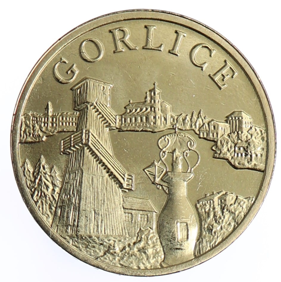 Moneta 2 zł Gorlice - 2010 rok
