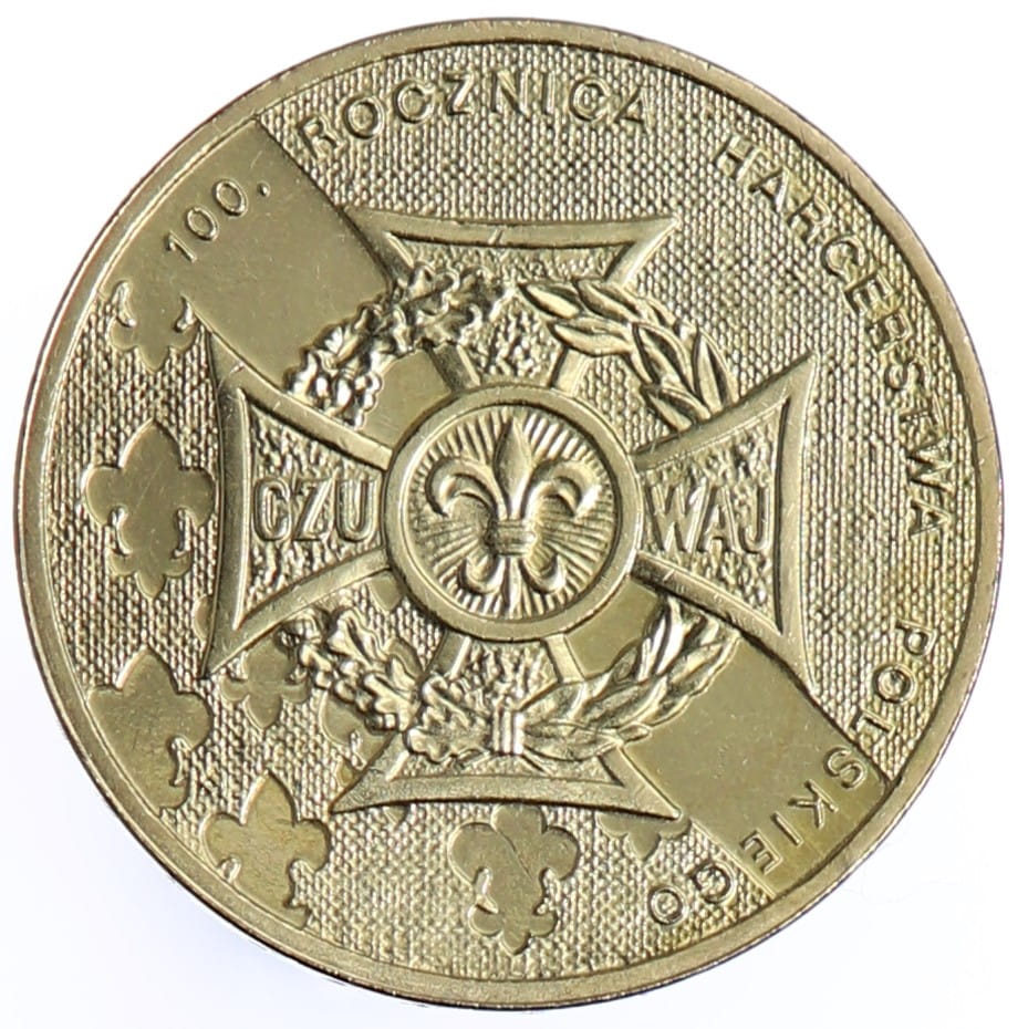 Moneta 2 zł Harcerstwo Polskie - 2010 rok