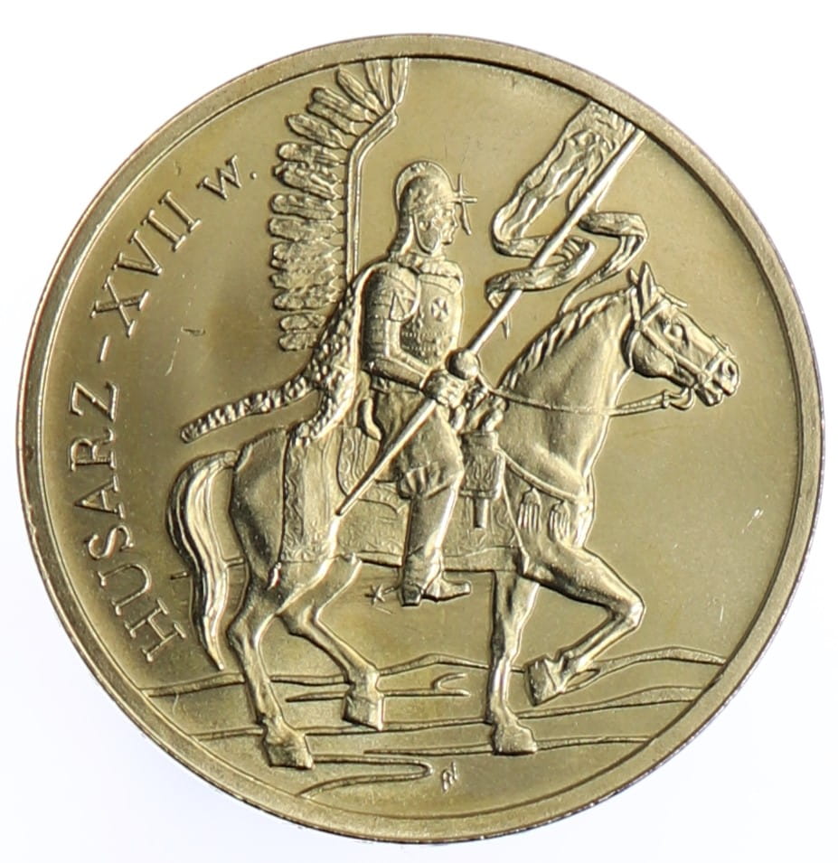 Moneta 2 zł Husarz XVII wiek - 2009 rok