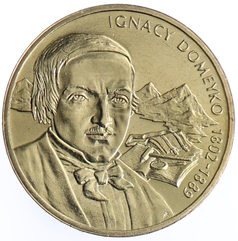 Moneta 2 zł Ignacy Domeyko - 2007 rok
