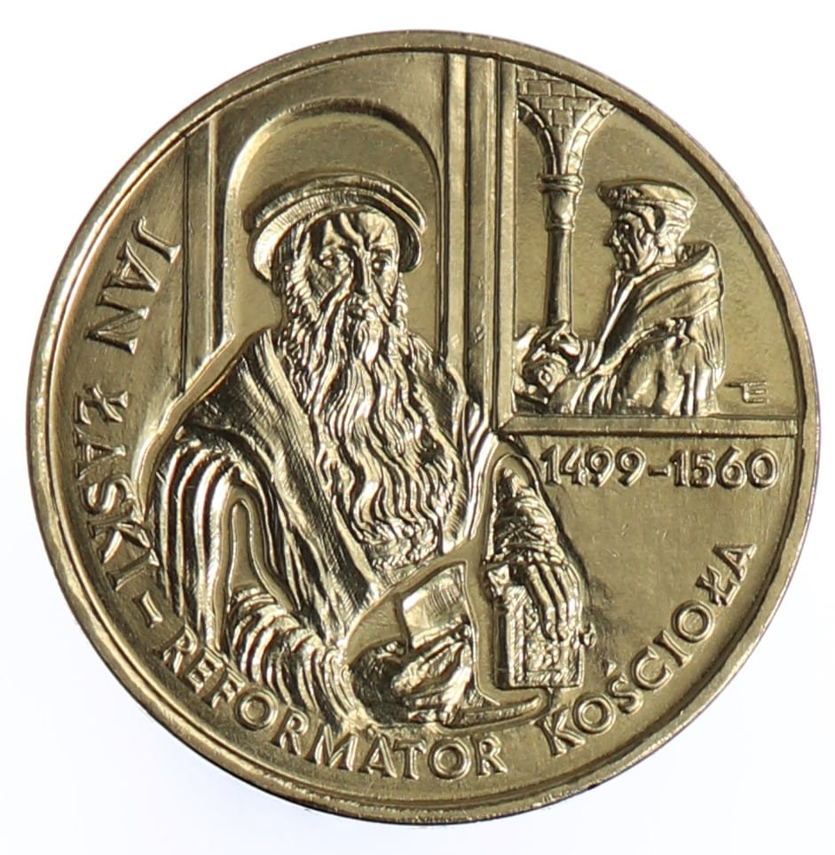 Moneta 2 zł Jan Łaski - 1999 rok