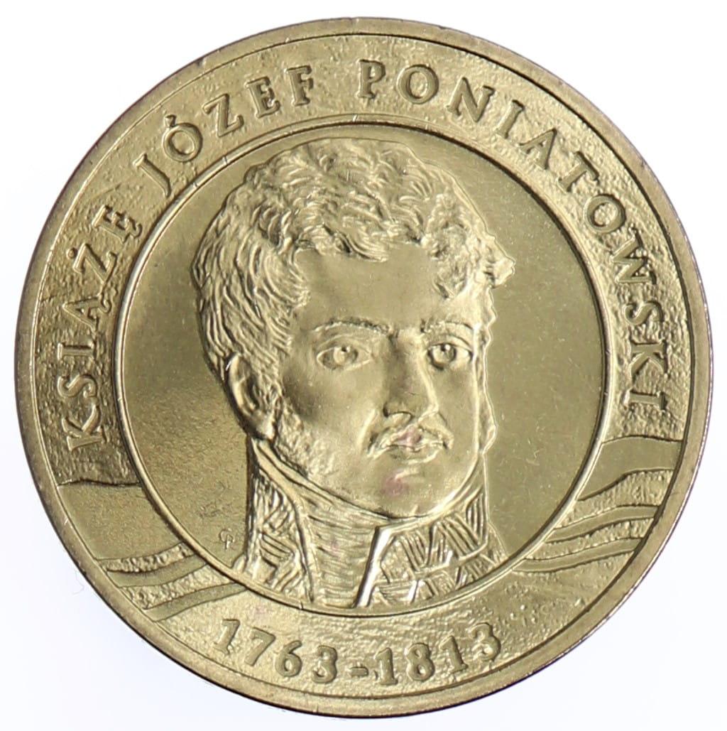 Moneta 2 zł Józef Poniatowski - 2013 rok
