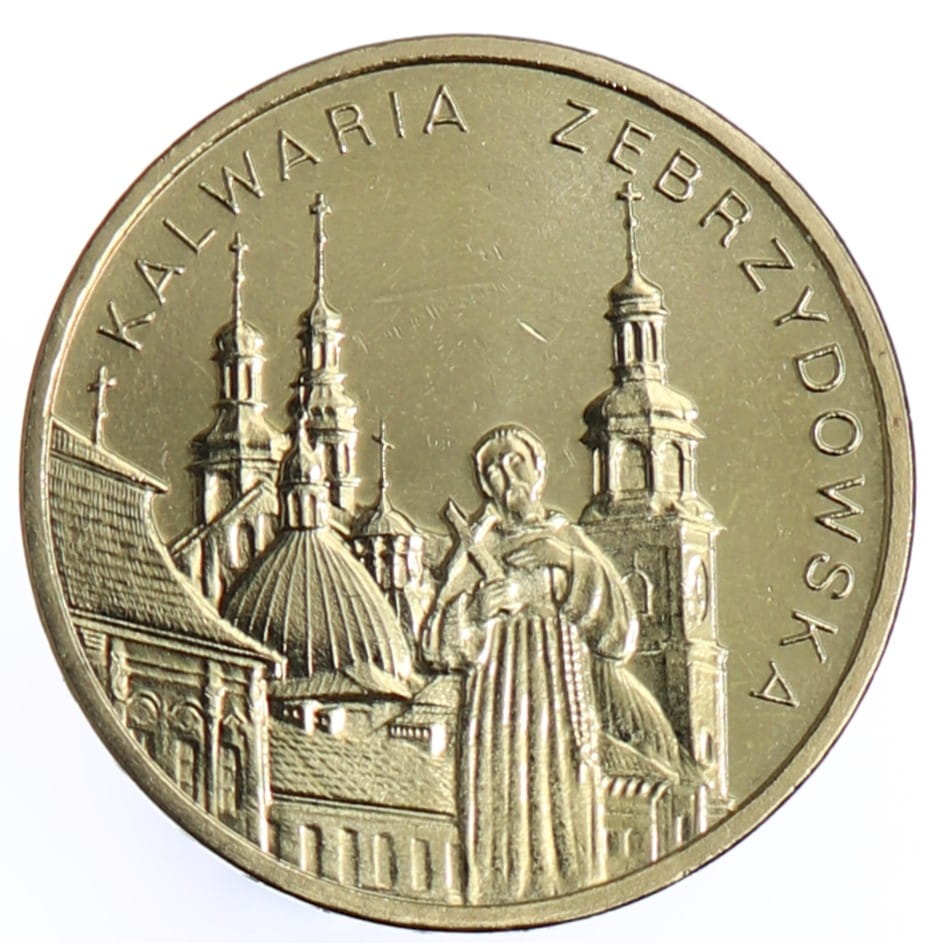 Moneta 2 zł Kalwaria Zebrzydowska - 2010 rok