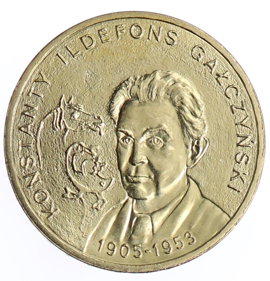 Moneta 2 zł Konstanty Ildefons Gałczyński - 2005 rok