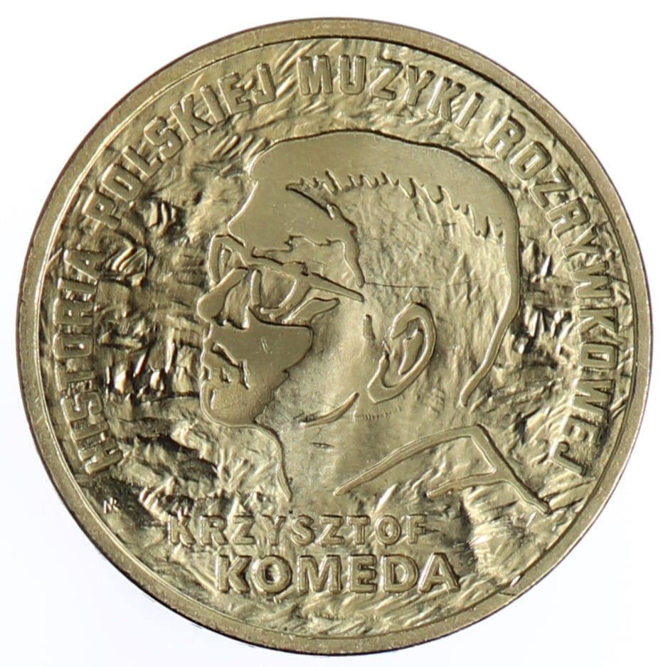 Moneta 2 zł Krzysztof Komeda - 2010 rok