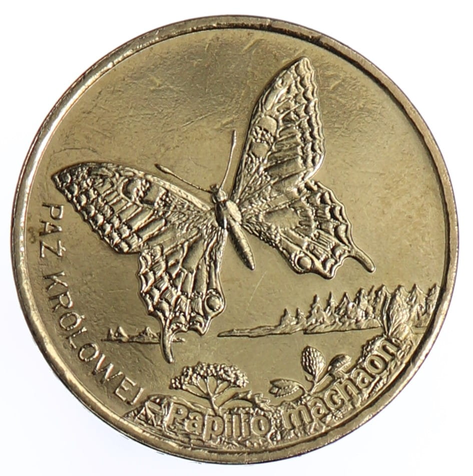 Moneta 2 zł Paź Królowej - 2001 rok