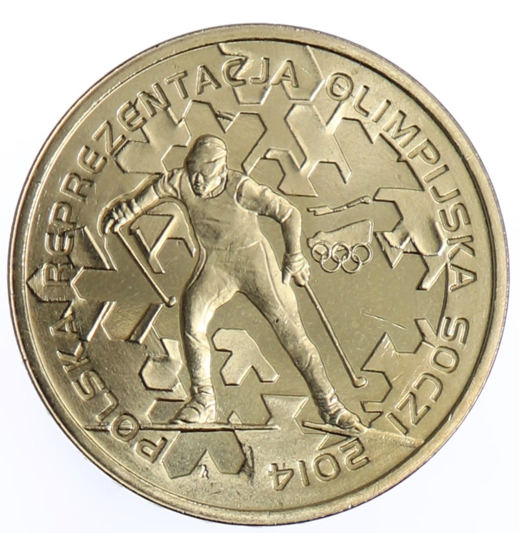 Moneta 2 zł Soczi 2014 - 2014 rok