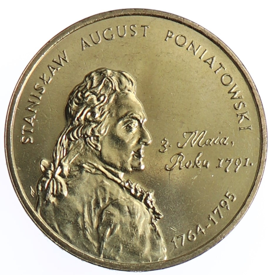 Moneta 2 zł Stanisław August Poniatowski - 2005 rok