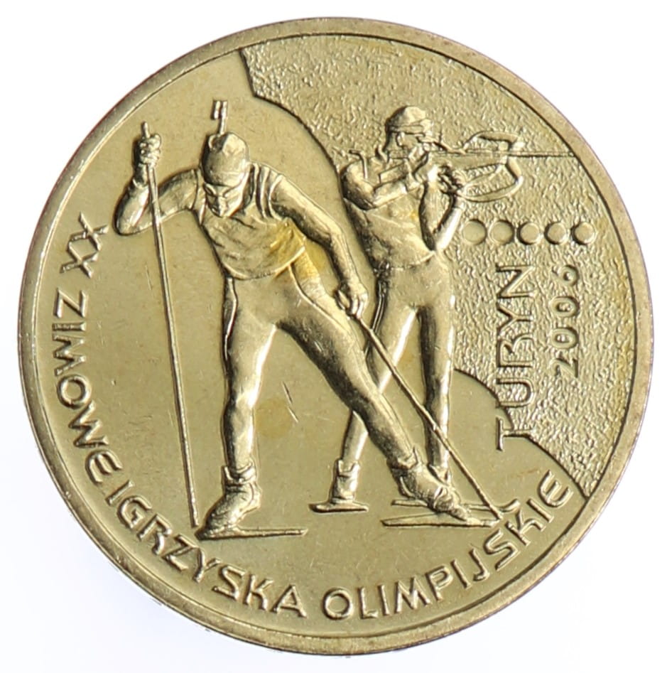 Moneta 2 zł Turyn 2006 - 2006 rok