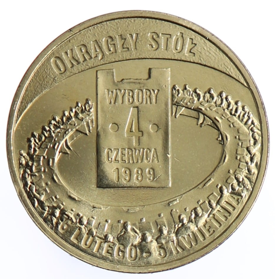 Moneta 2 zł Wybory 1989 r. - 2009 rok