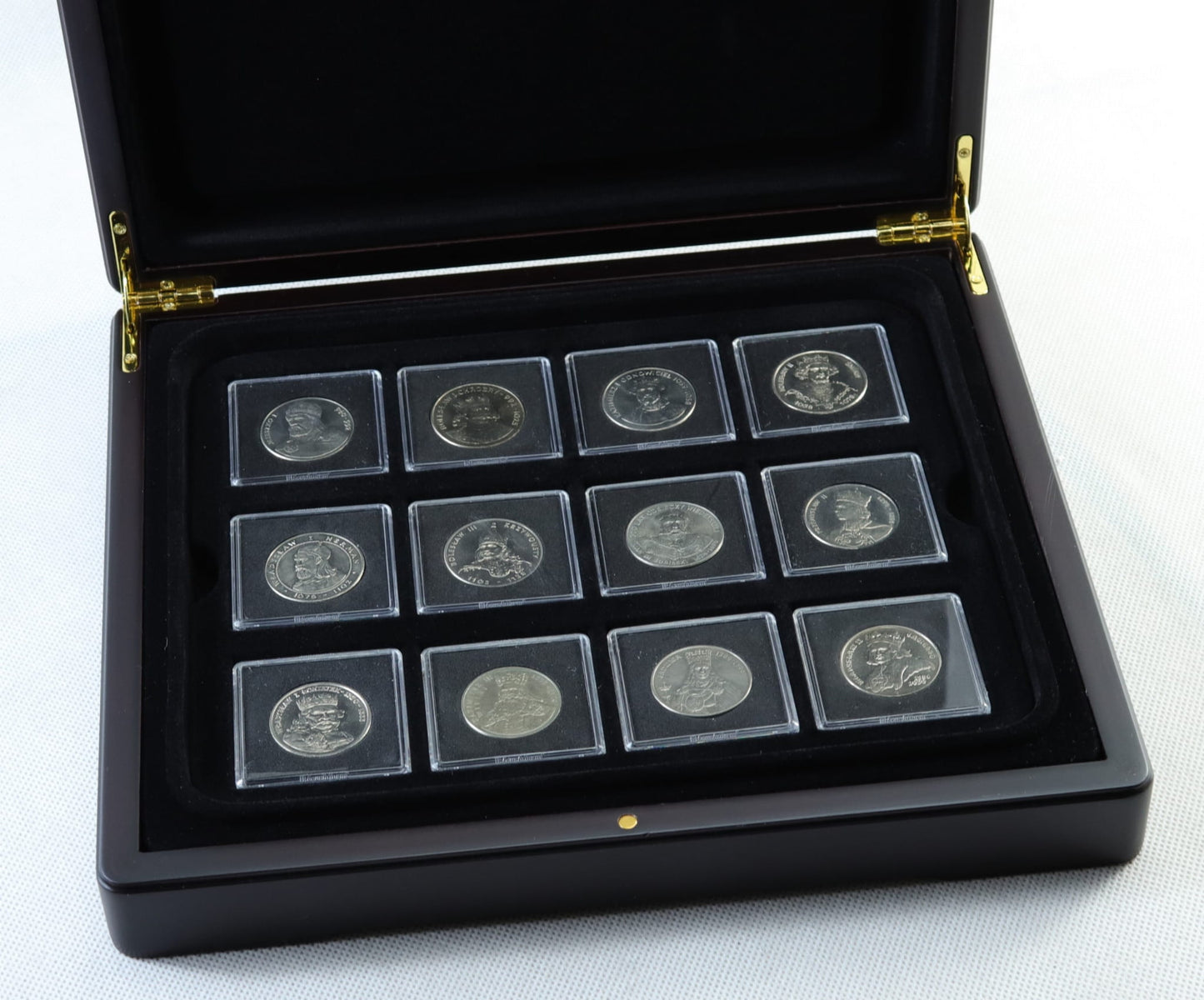 Zestaw 12 monet - Poczet Królów Polskich