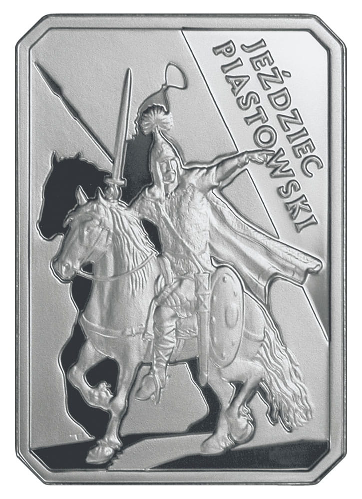 Moneta 10 zł Jeździec piastowski