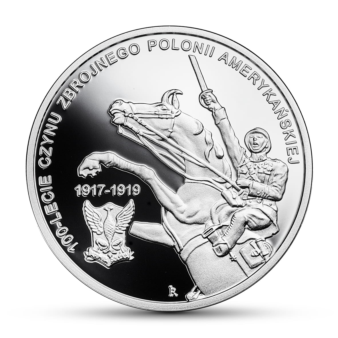 Moneta 10 zł Czyn zbrojny Polonii amerykańskiej