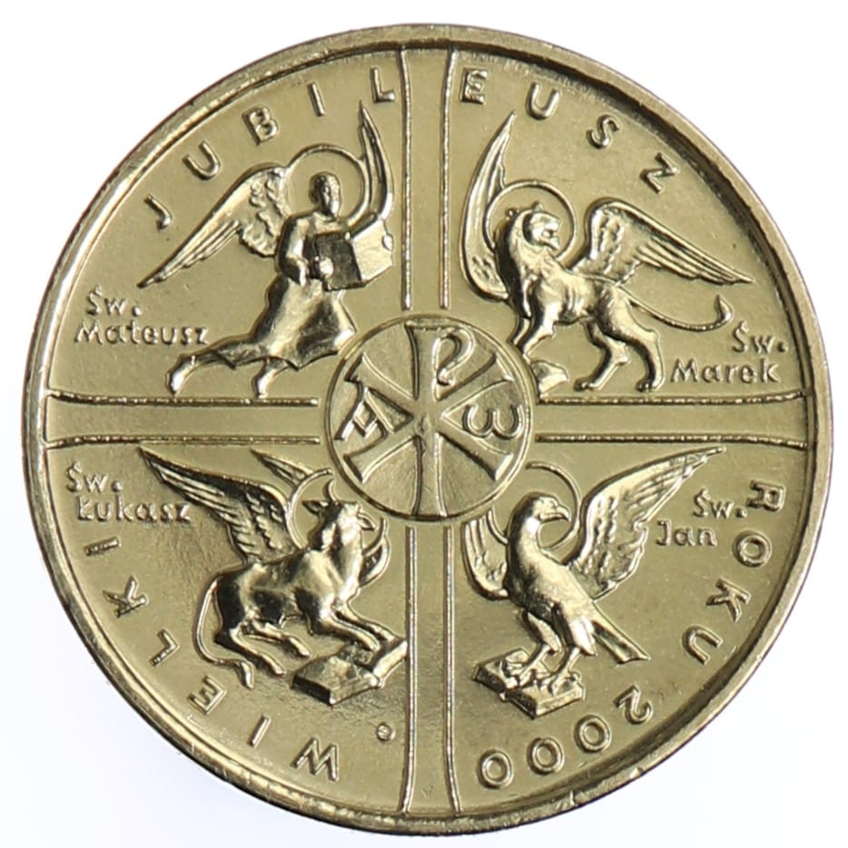 Moneta 2 zł Wielki Jubileusz - 2000 rok