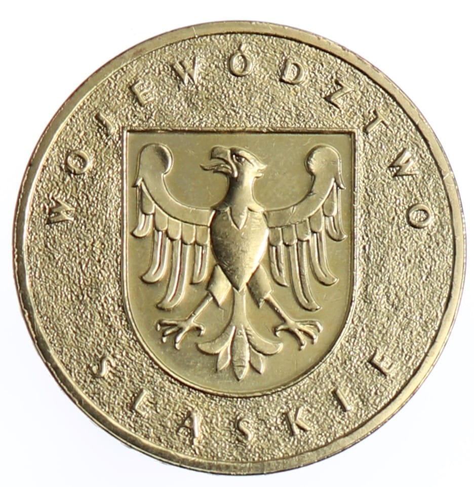 Moneta 2 zł Województwo Śląskie - 2004 rok