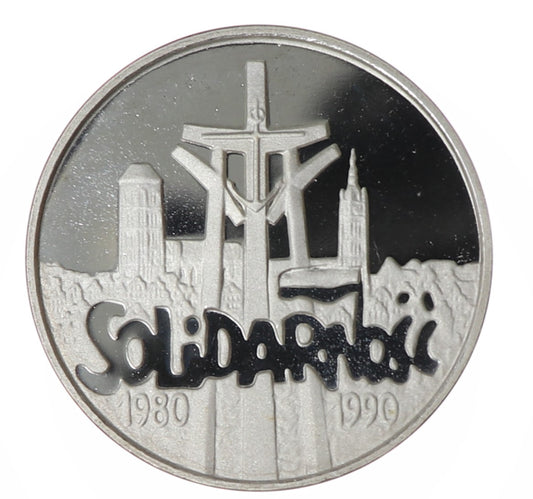 100 000 złotych - Solidarność - Gruba - 1990 rok