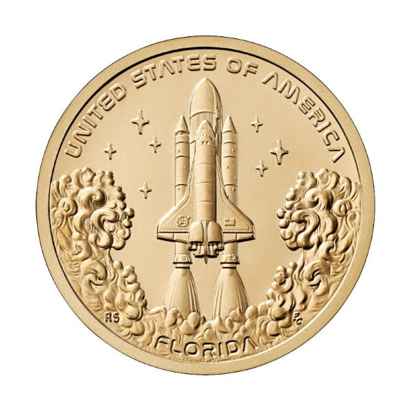 1 Dolar - Innowacje - Prom kosmiczny - 2025 rok