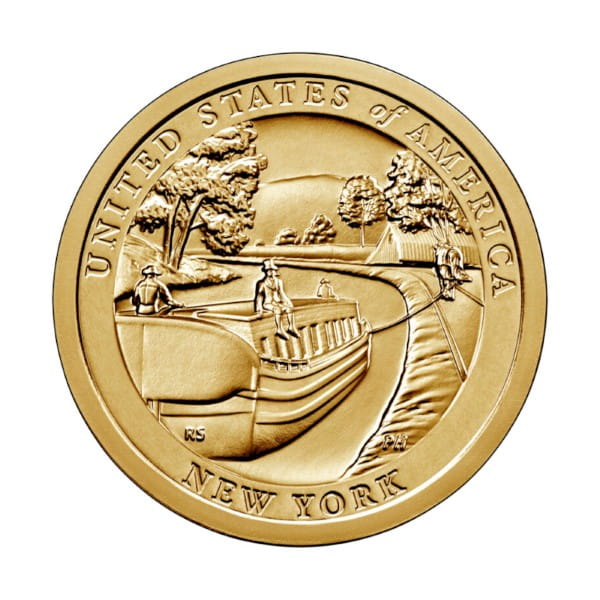 1 Dolar - Innowacje - Kanał Erie - 2021 rok