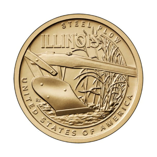 1 Dolar - Innowacje - Pług stalowy - 2024 rok