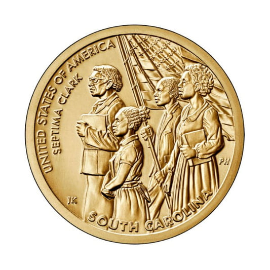 1 Dolar - Innowacje - Septima Clark - 2020 rok