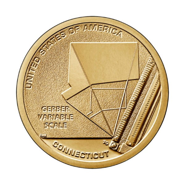 1 Dolar - Innowacje - Zmienna skala Gerbera - 2020 rok