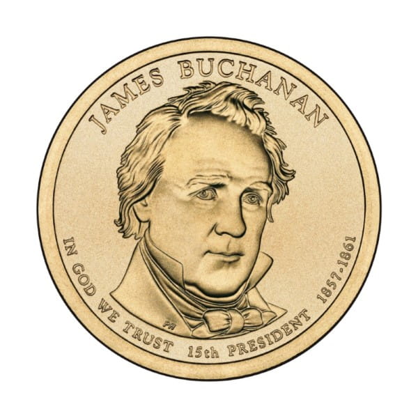 1 Dolar - James Buchanan - 2010 rok