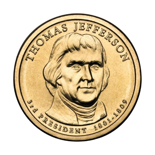 1 Dolar - Thomas Jefferson - 2007 rok