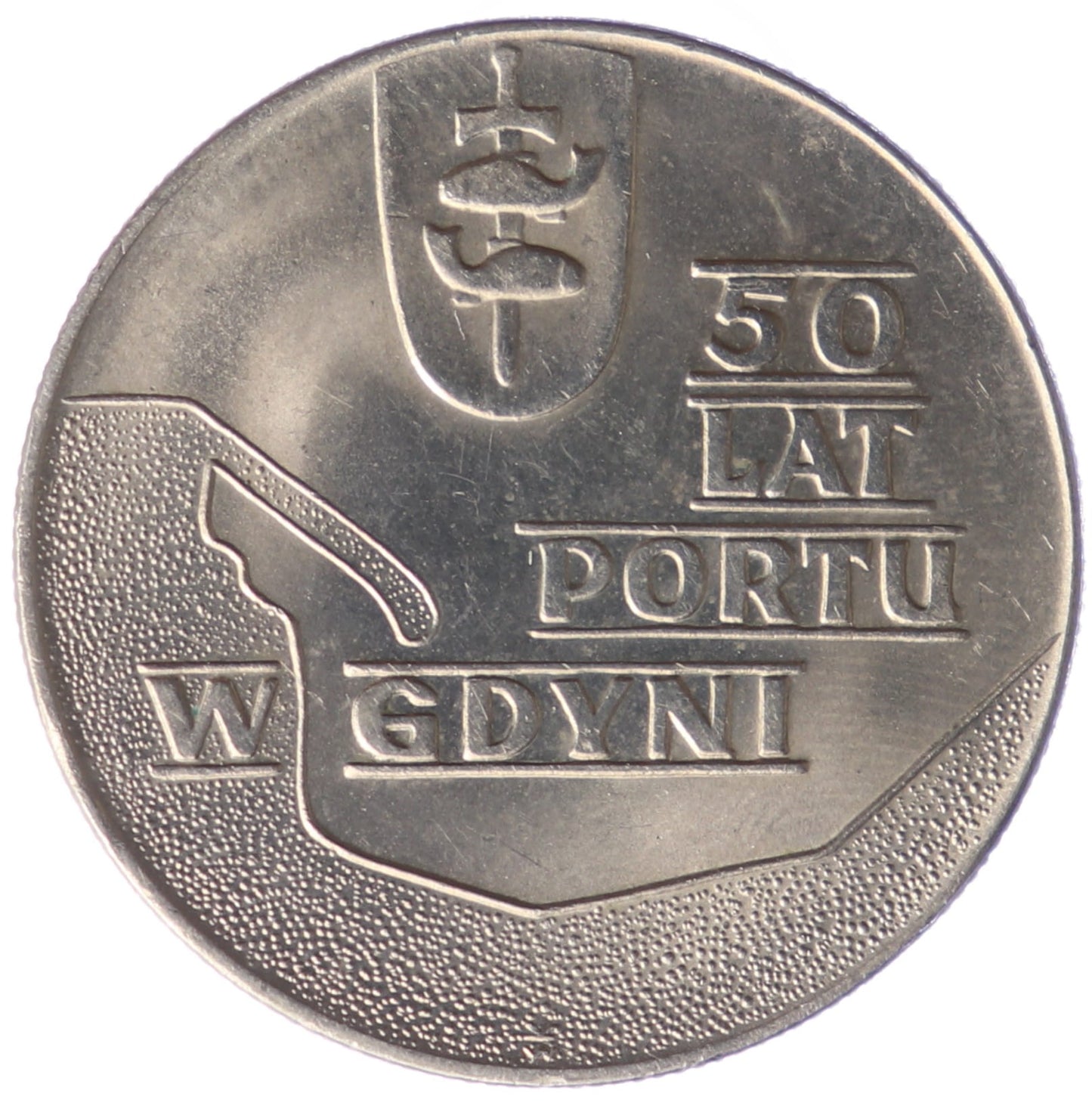 10 złotych - 50 Lat Portu W Gdyni - 1972 rok