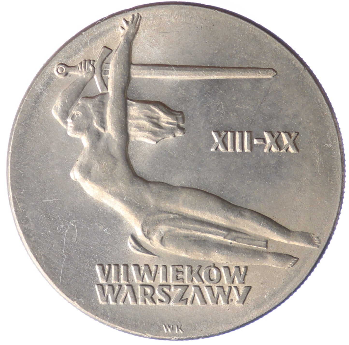 10 złotych - Warszawska Nike  - 1965 rok