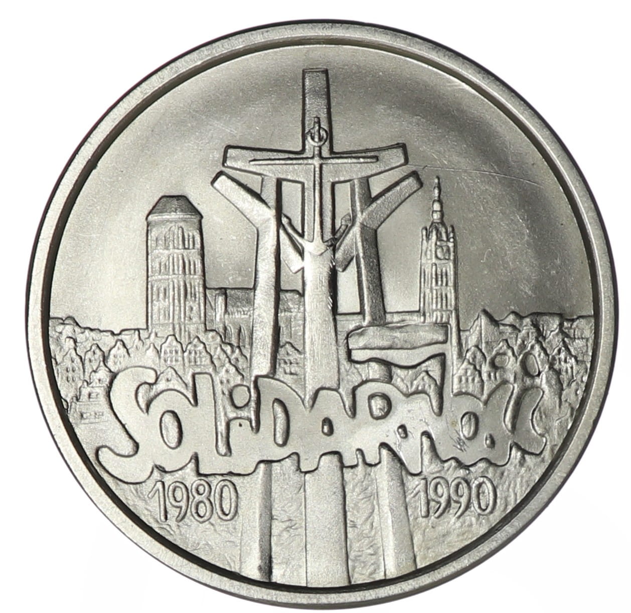 100 000 złotych - Solidarność - 1990 rok - Typ B