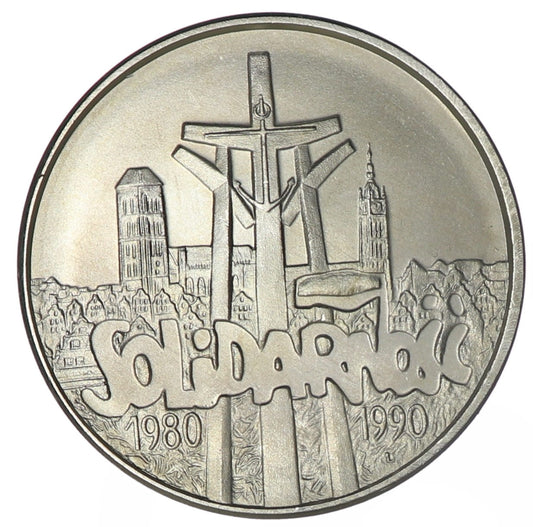 100 000 złotych - Solidarność - 1990 rok - Typ C