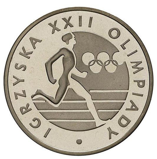 100 złotych - Igrzyska XXII Olimpiady - 1980 rok